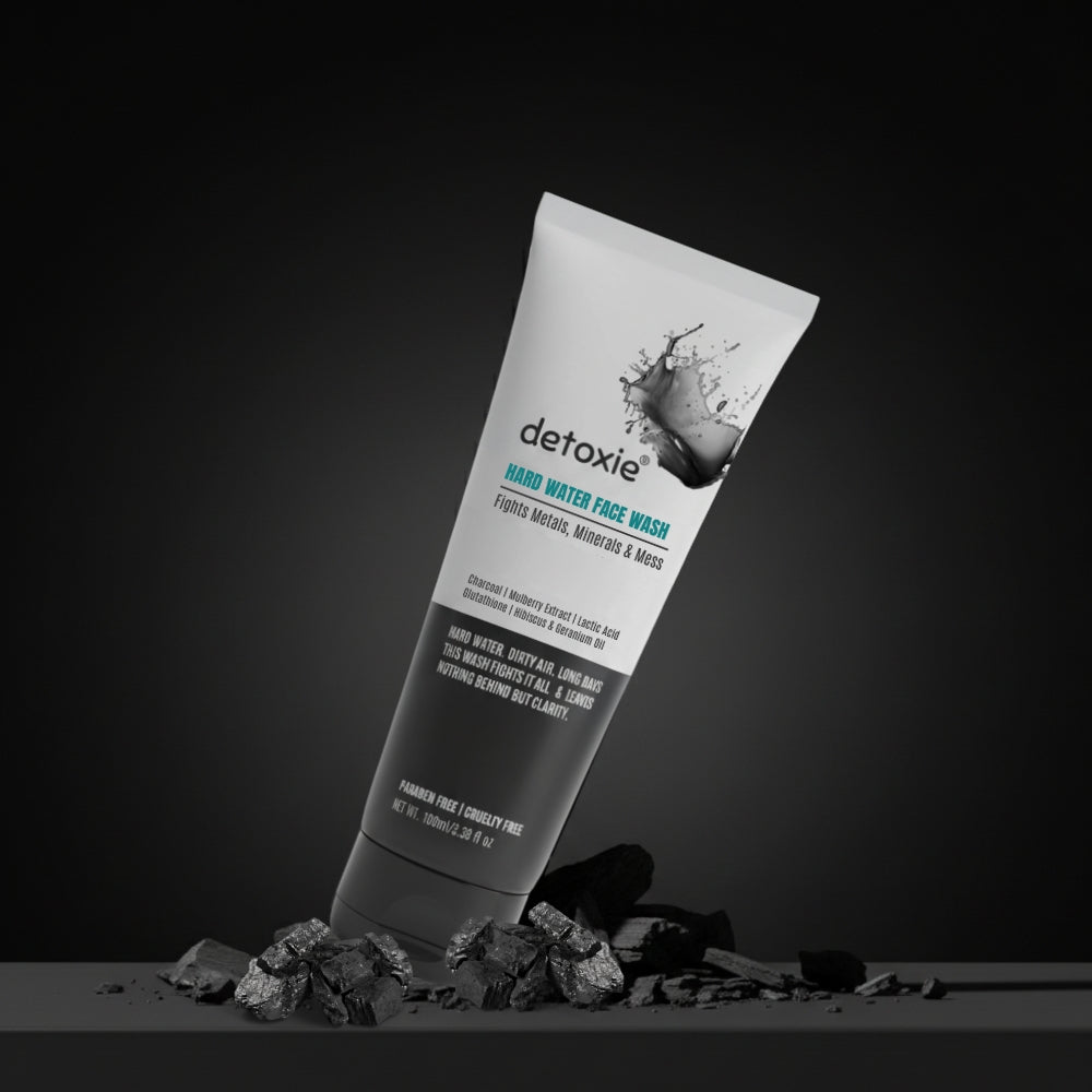 Detoxie Charcoal Face Wash with Charcoal & Mulberry Extract