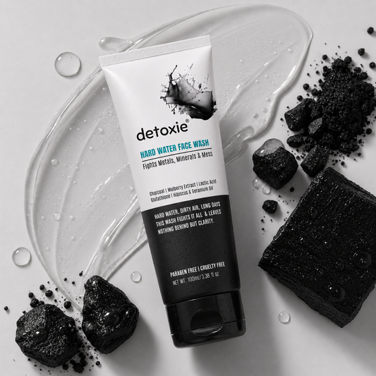 Detoxie Charcoal Face Wash with Charcoal & Mulberry Extract