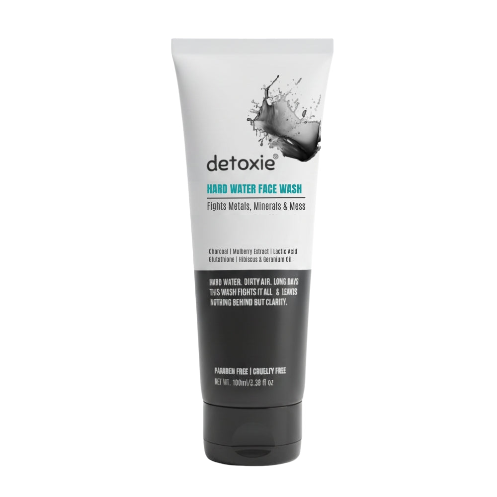 Detoxie Charcoal Face Wash with Charcoal & Mulberry Extract