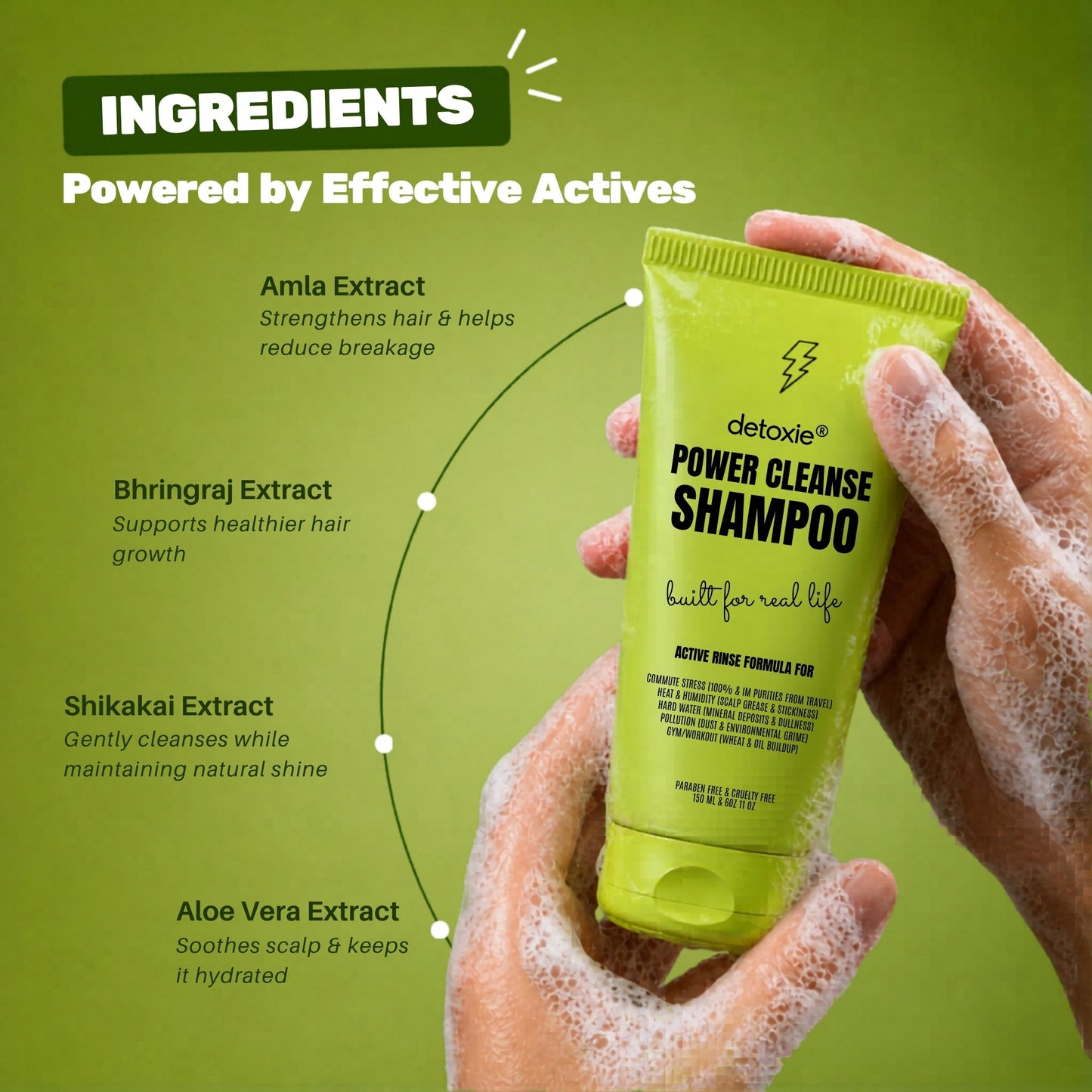 Power Cleanse Shampoo - 150ml