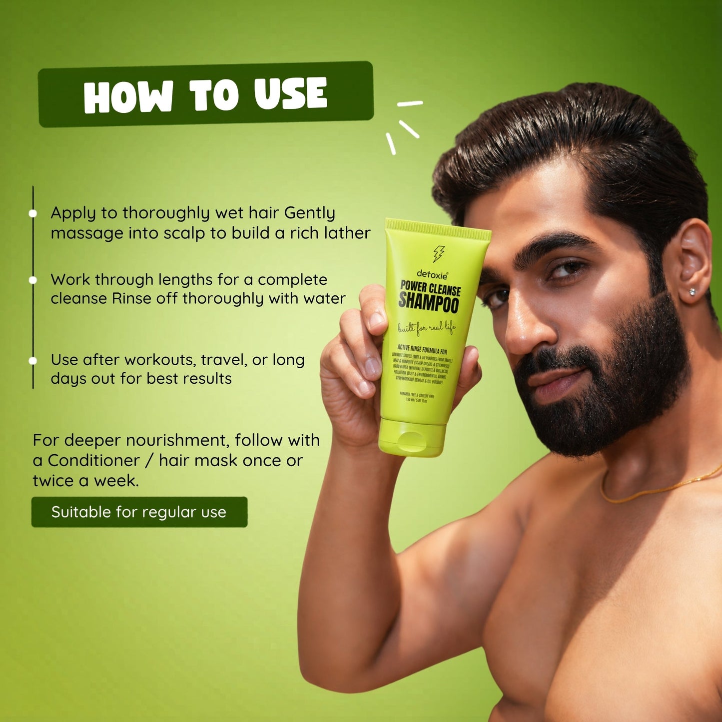 Power Cleanse Shampoo - 150ml