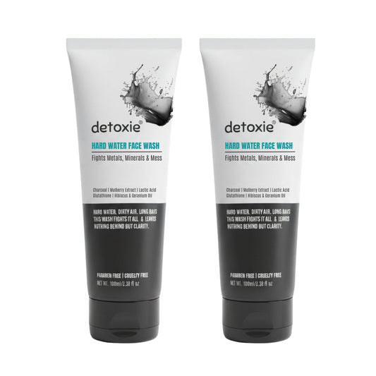 Pack of 2  Charcoal Face Wash with Charcoal & Mulberry Extract (100ml each)