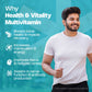 Nutriburst Health & Vitality Multivitamin Gummies for Daily Nutrition
