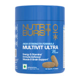 Multivitamin Ultra Tablets for Men | High Strength US Formula | Immunity, Muscle & Brain Support | 60+ Premium Nutrients | Veg Supplement | 60 Tablets