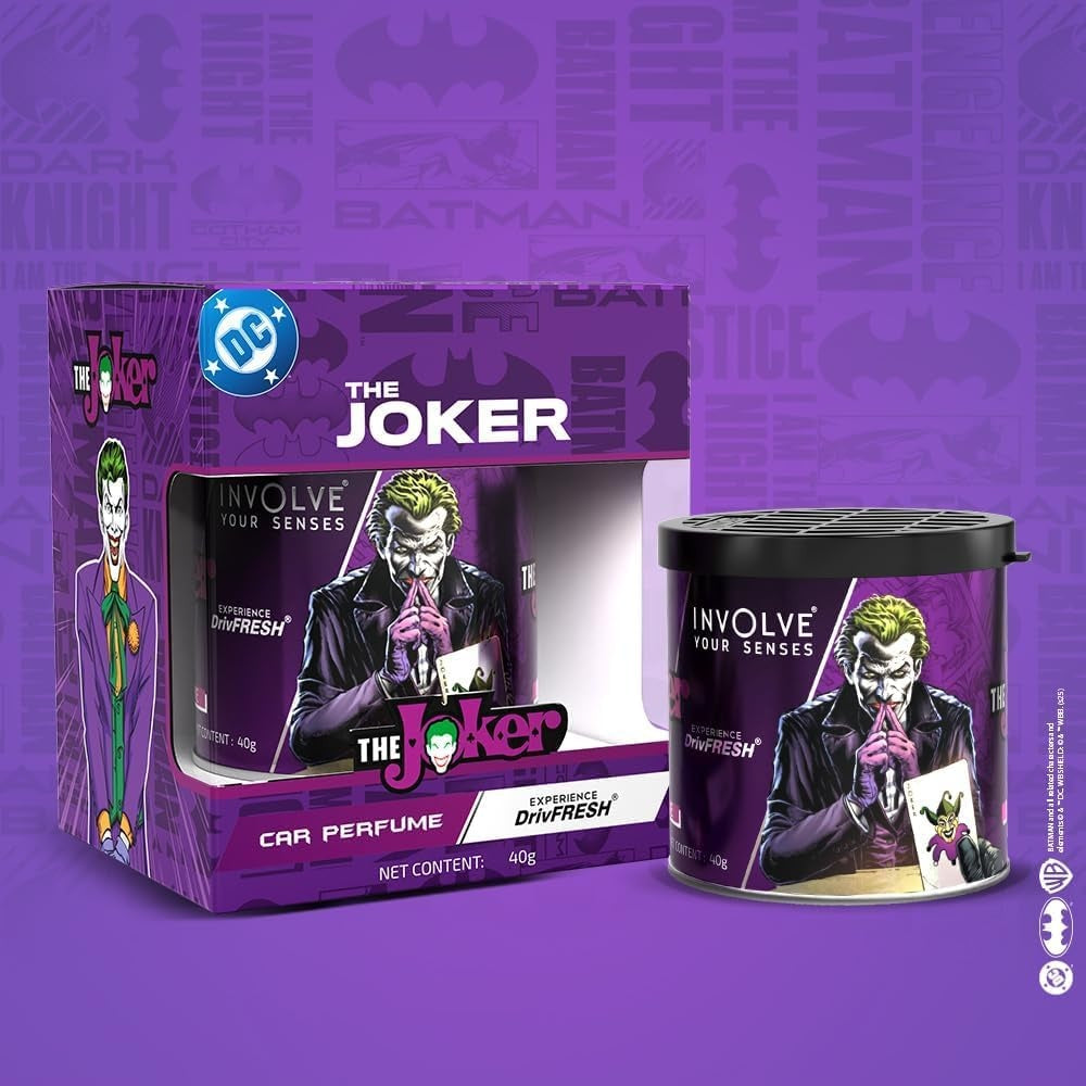 Your Senses The Joker Tin Can Fiber Car Perfume | 40g