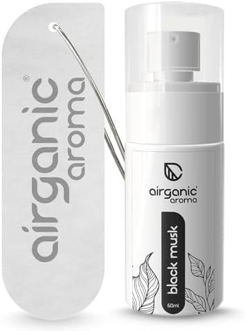 Airganic aroma Black Musk Premium Spray Car Perfume | 400+ Sprays | 100ml