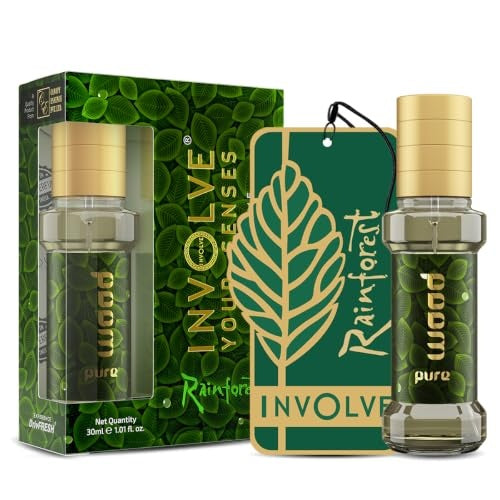 Rainforest Pure Wood Car Air Perfume | 30ml