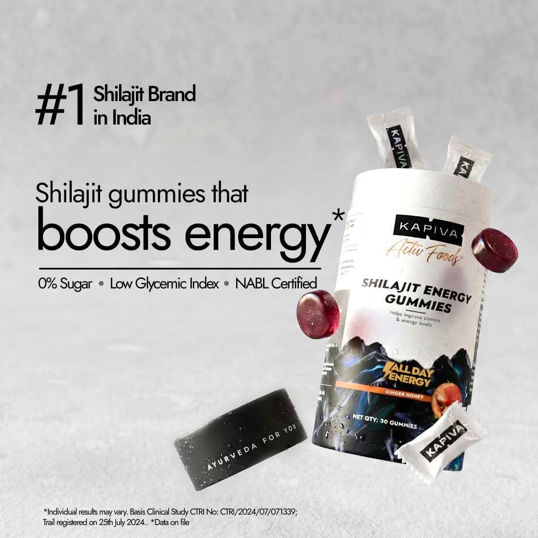 Himalayan Shilajit Gummies | 225mg Shilajit | 30 Gummies