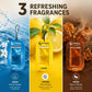AIRGANIC Aroma Gel Hanging Car Air Freshener Pack of 3 | Fre