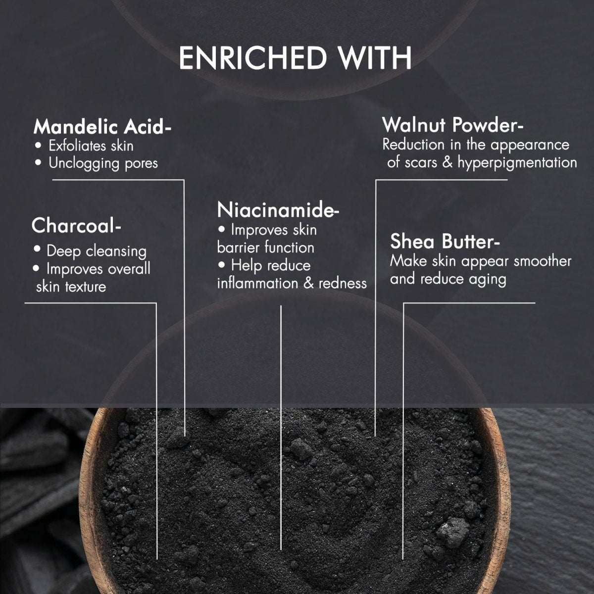 Radiant-Pro Charcoal Scrub | 100g
