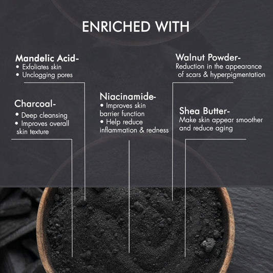Radiant-Pro Charcoal Scrub | 100g