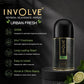 Involve Luxe - Urban Fresh Automatic Room Fresheners Refill Pack | 2200 Sprays Guaranteed | Lasts up to 60 Days (225ml)
