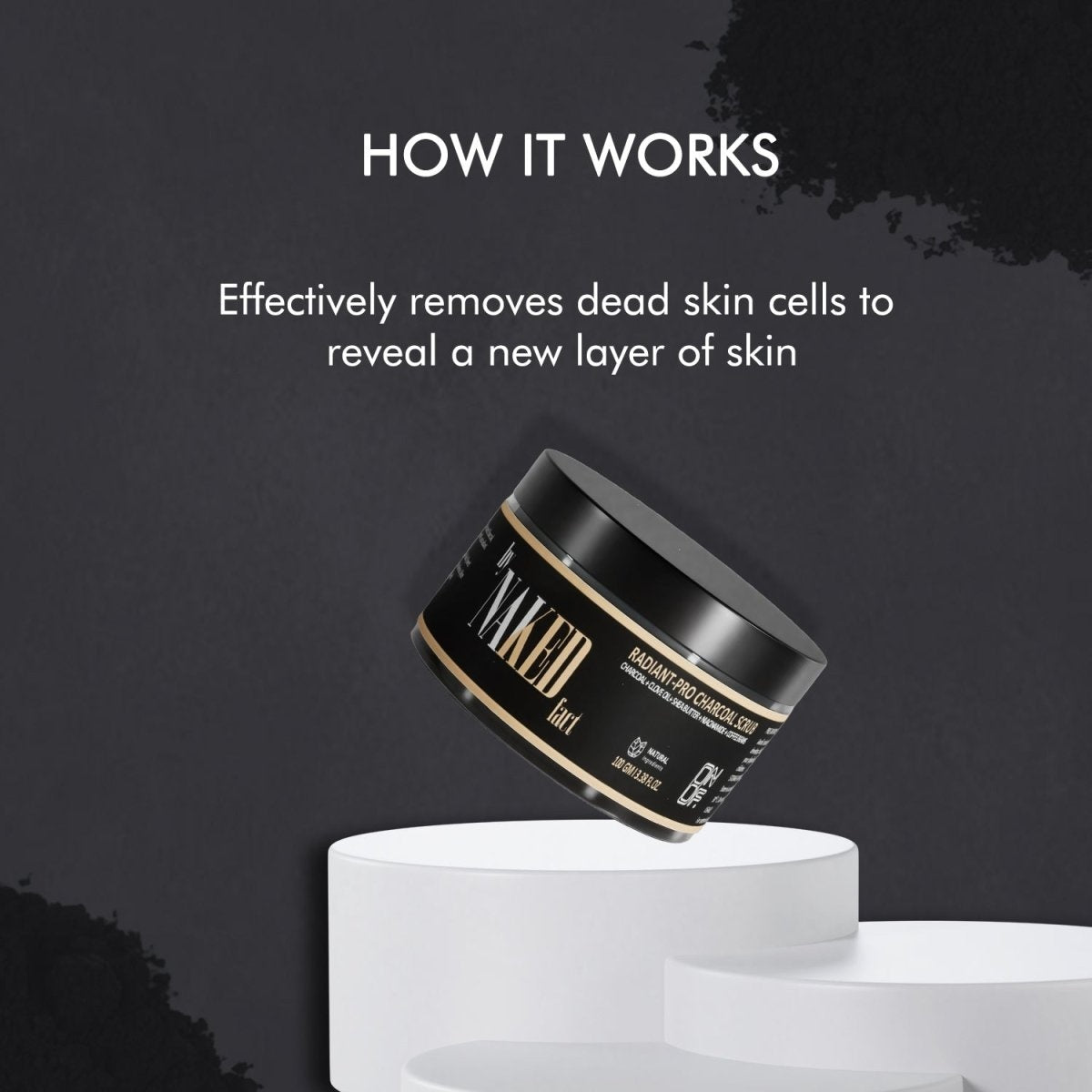 Radiant-Pro Charcoal Scrub | 100g