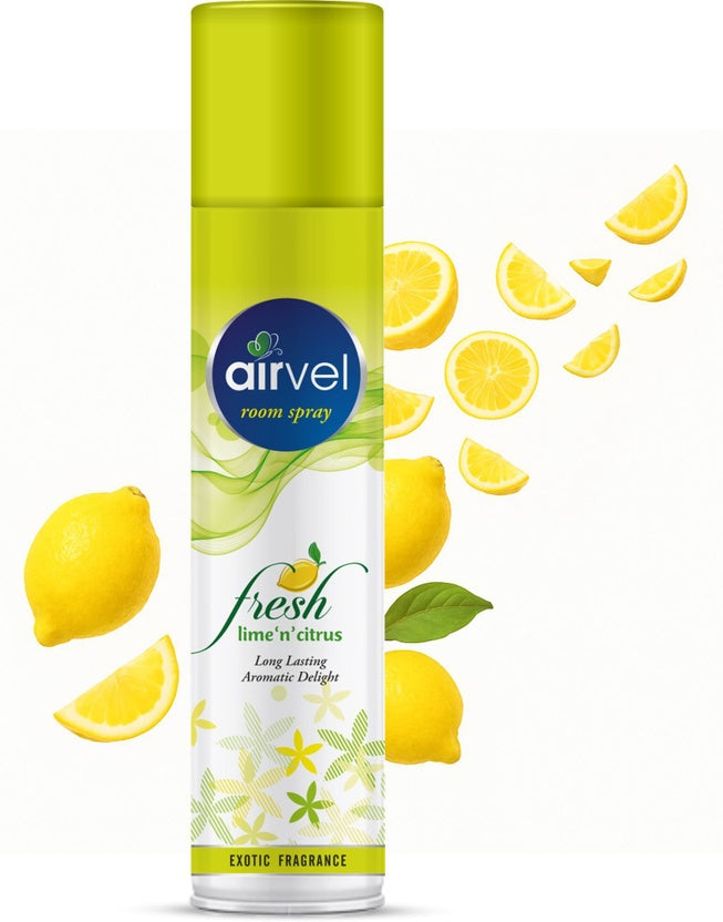 Airvel English Lavender & Burst Lavender Spray – Refresh Your Space Instantly, Eliminates Odours (2 × 217 ml)