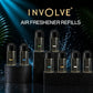 Involve Luxe - Aqua Cool Automatic Room Fresheners Refill Pack | 2200 Sprays Guaranteed | Lasts up to 60 Days (225ml)