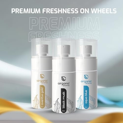 Airganic aroma Black Musk Premium Spray Car Perfume | 400+ Sprays | 100ml