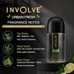 Involve Luxe - Urban Fresh Automatic Room Fresheners Refill Pack | 2200 Sprays Guaranteed | Lasts up to 60 Days (225ml)